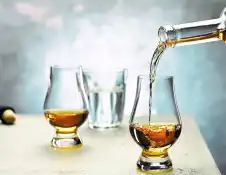 Two whisky glasses