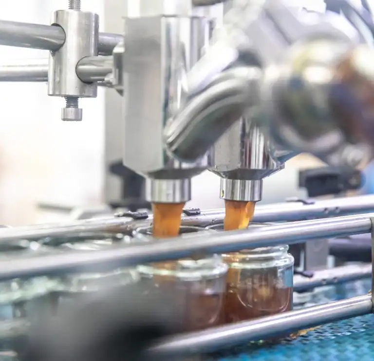 Manufacturing shot at Welsh Lady Preserves
