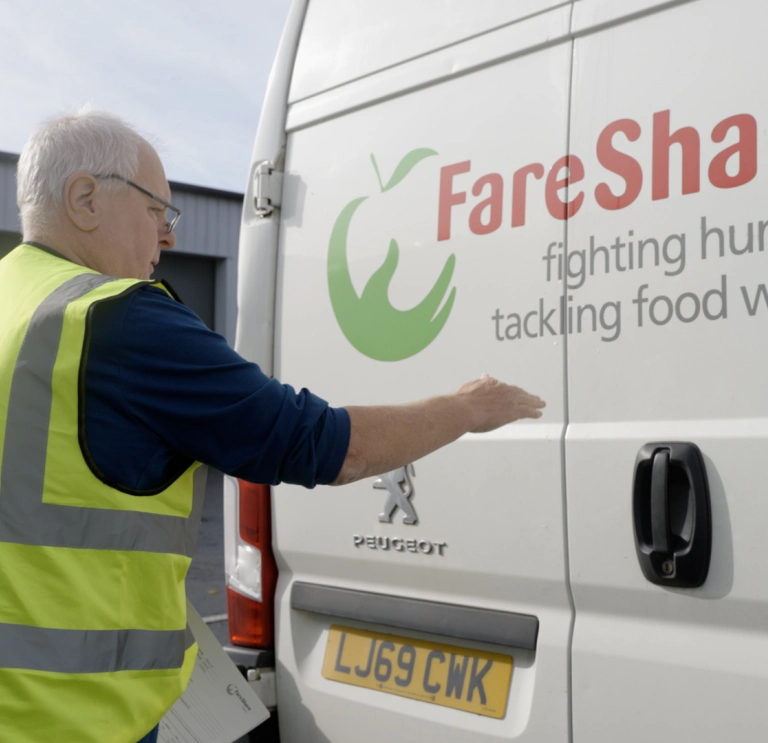 FareShare van